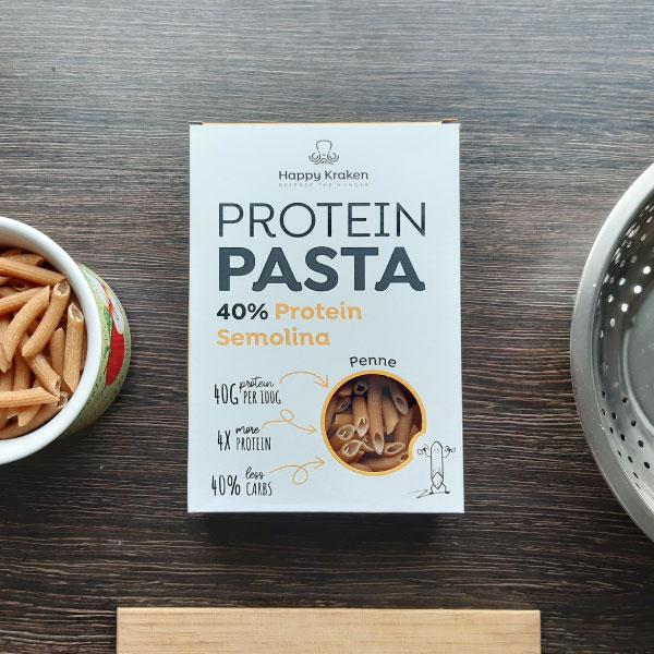 Protein Pasta Semolina 40% Protein - Penne