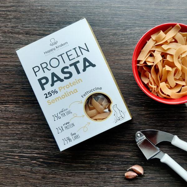 Protein Pasta Semolina 25% Protein - Fettuccine